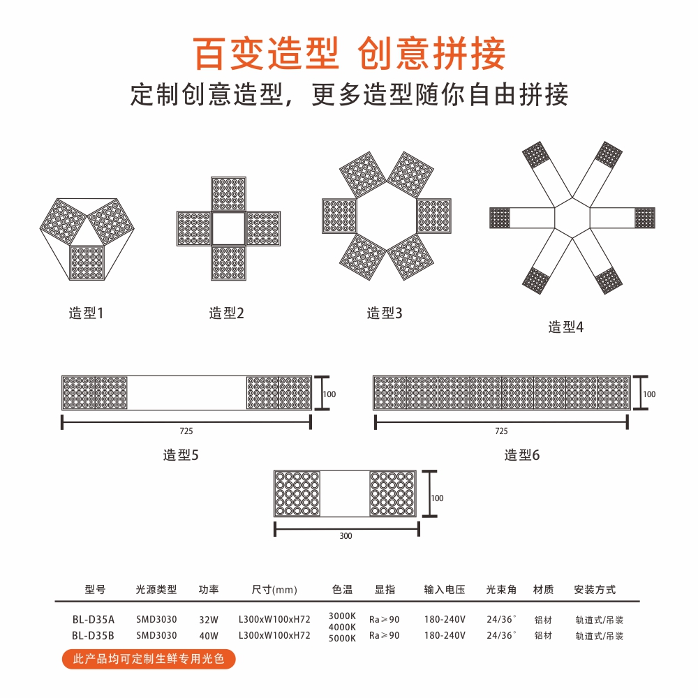 堆头专用灯