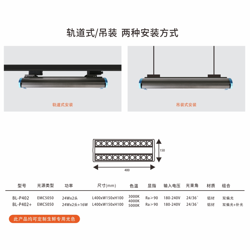 38双偏光线性灯